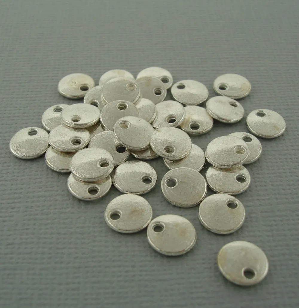 Flat Round Tags