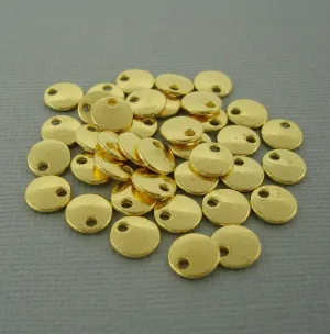 Flat Round Tags