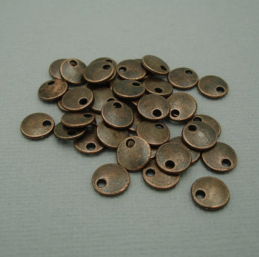 Flat Round Tags