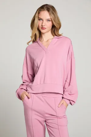 Fort Worth Ballet Slipper Pink Pillow Fleece Pullover