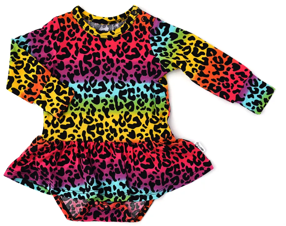 Gigi and Max Lisa Rainbow Leopard Tutu