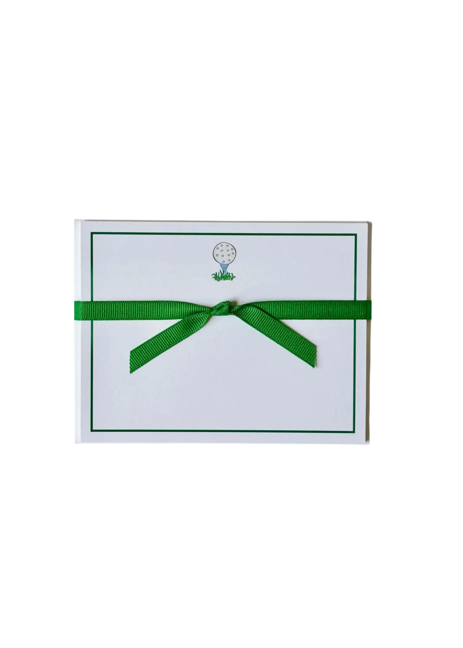 GOLF TEE FLAT NOTECARDS