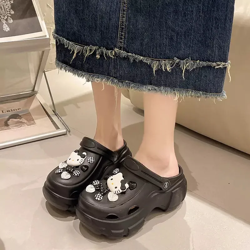 HelloKitty Clogs Platform Shoes