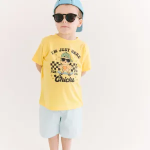 Here for the Chicks Easter Shirt