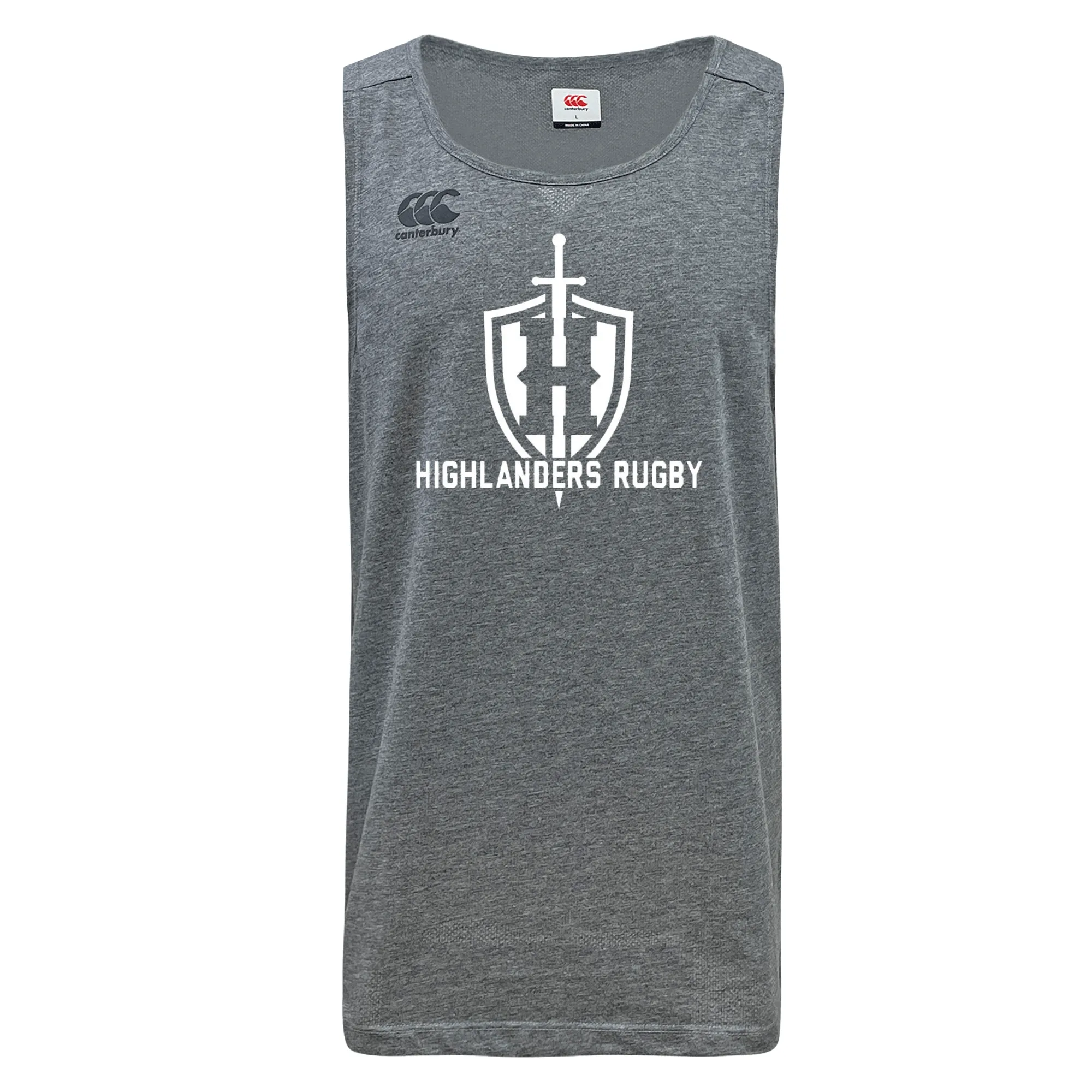 Highlanders Rugby NC Tempo Vapodri Singlet by Canterbury