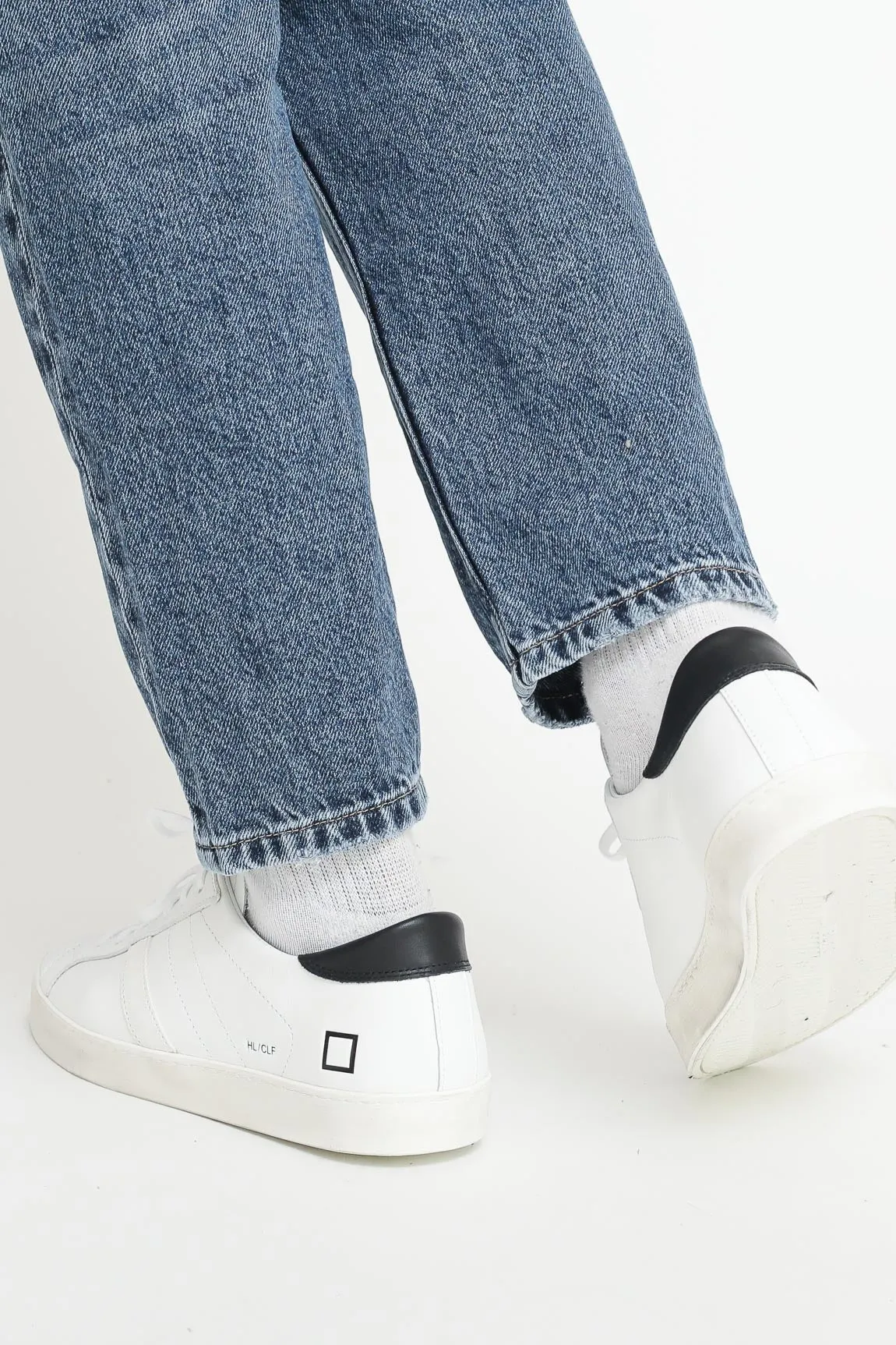 Hill Low Calf - White-Black