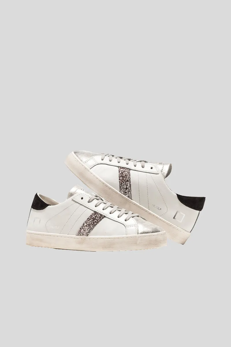 Hill Low Calf White - Black