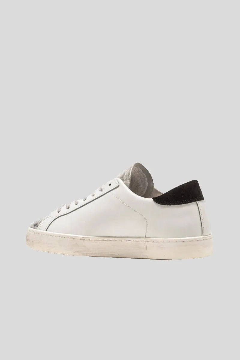 Hill Low Calf White - Black