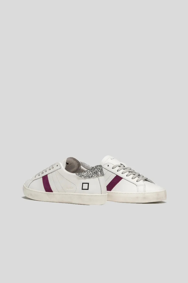 Hill Low Calf White - Fuxia