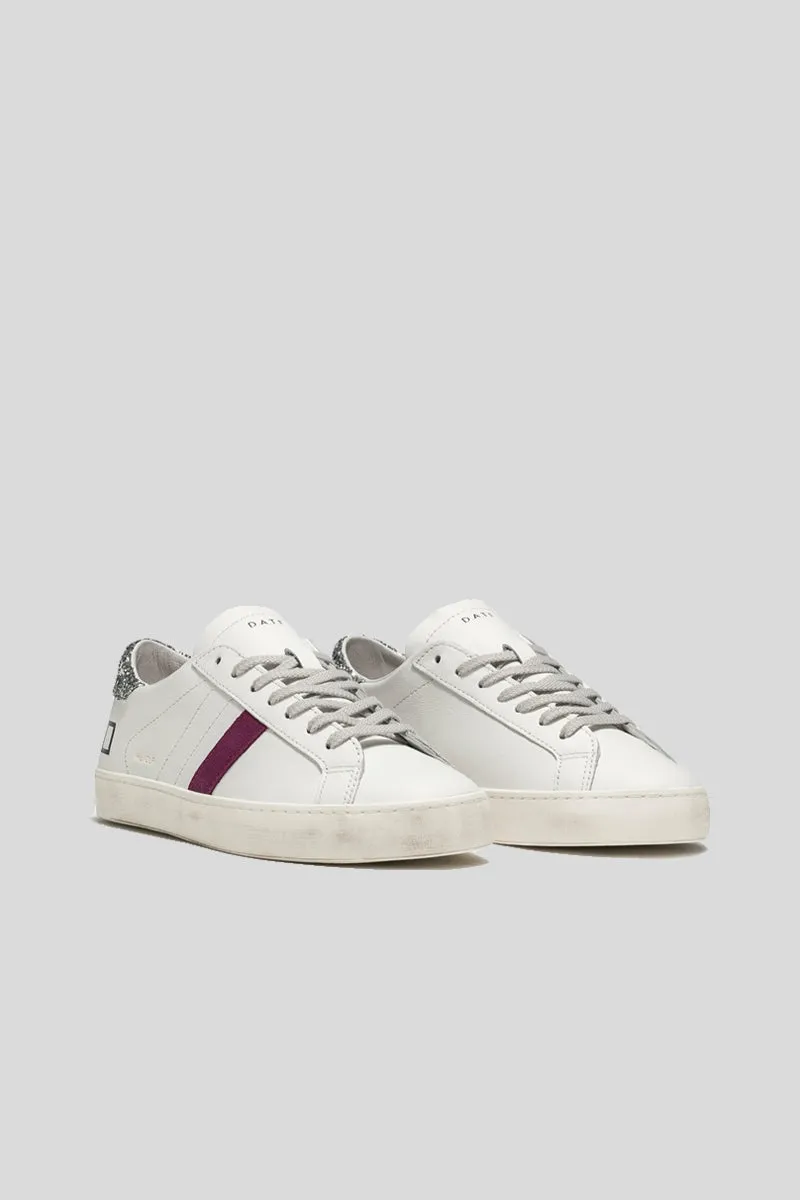 Hill Low Calf White - Fuxia