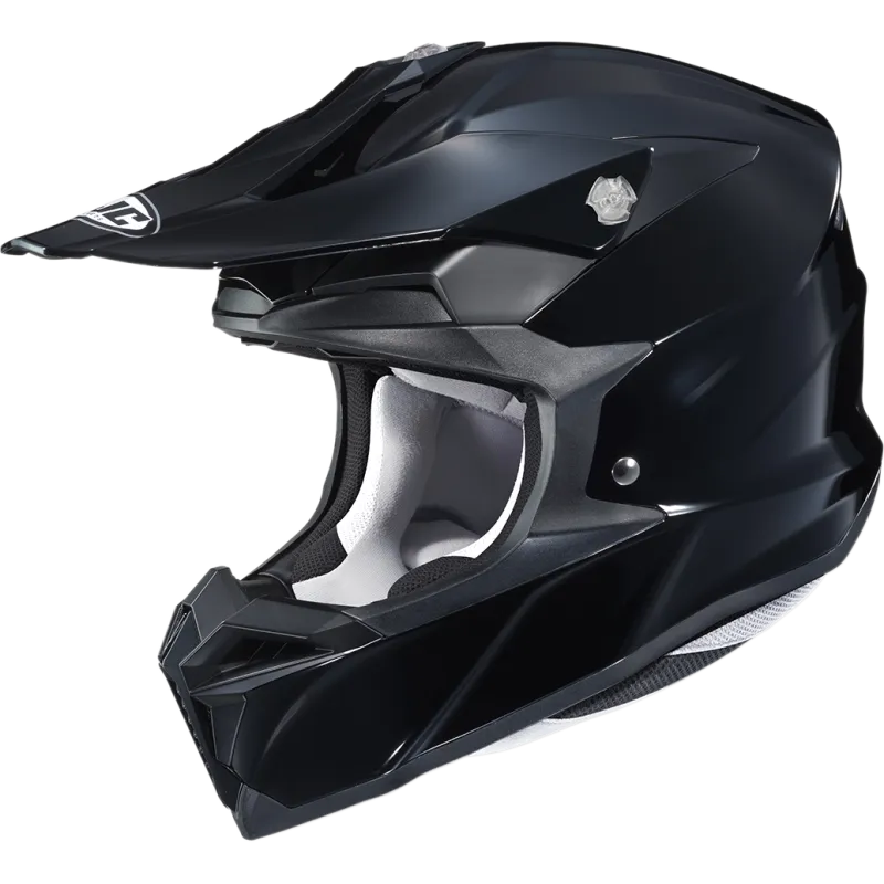 HJC i50 MX/Motorcycle Off-Road Helmet - Solid Semi-Flat Black