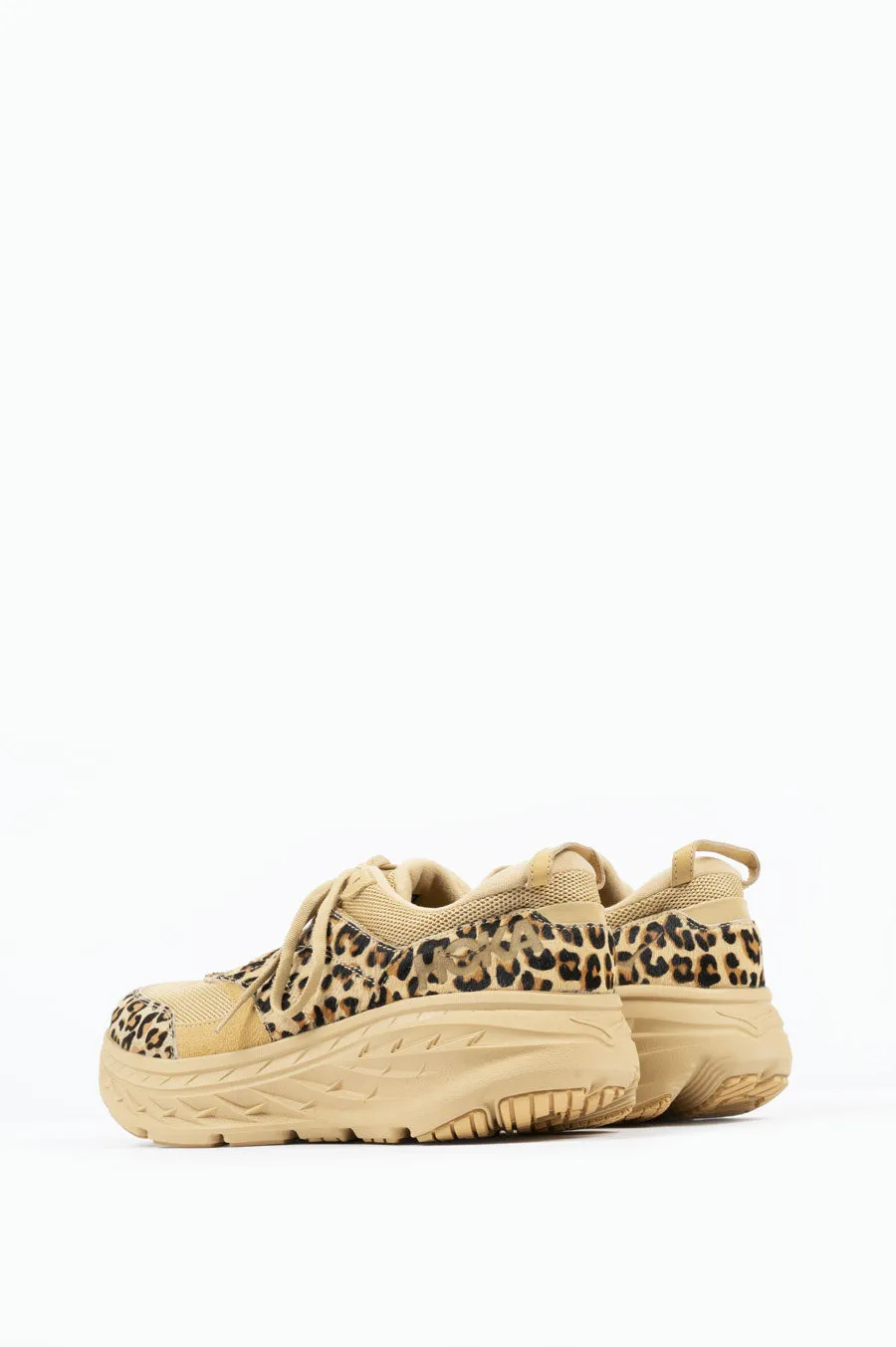 HOKA ONE ONE X EG BONDI L LEOPARD