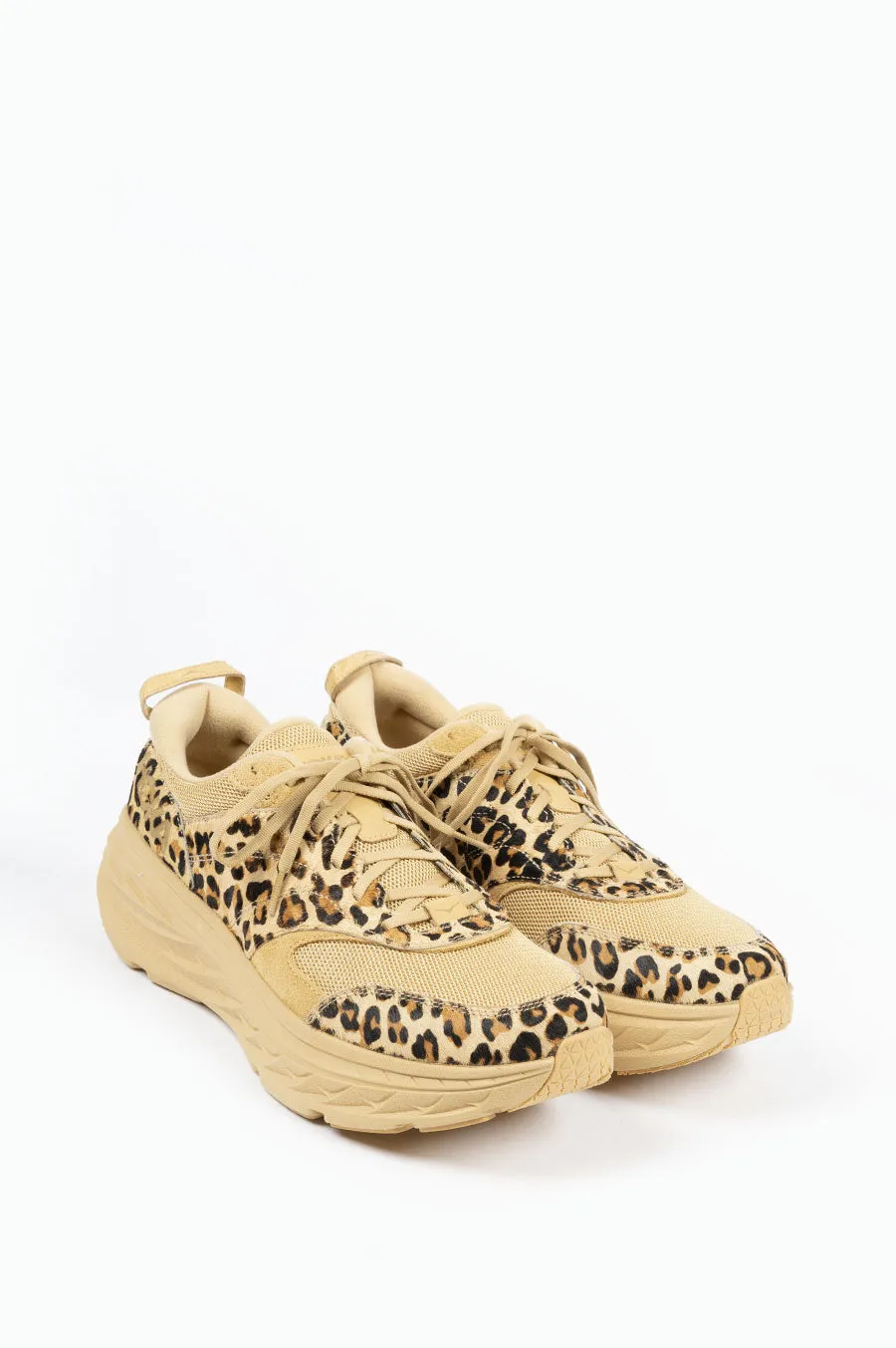 HOKA ONE ONE X EG BONDI L LEOPARD