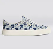 Hokusai OCA Low Wave off Kanagawa Print Canvas Sneaker Men