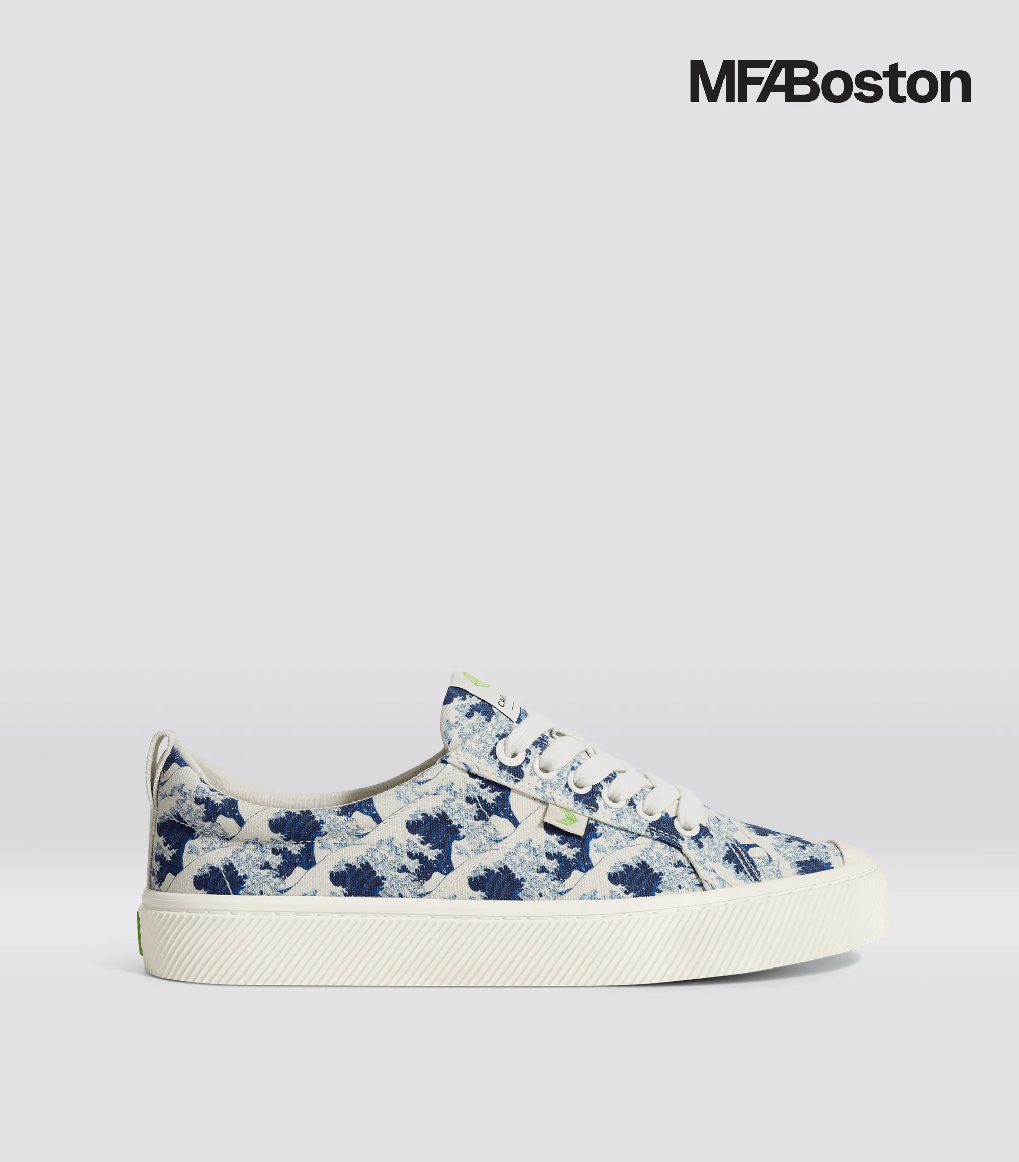 Hokusai OCA Low Wave off Kanagawa Print Canvas Sneaker Men