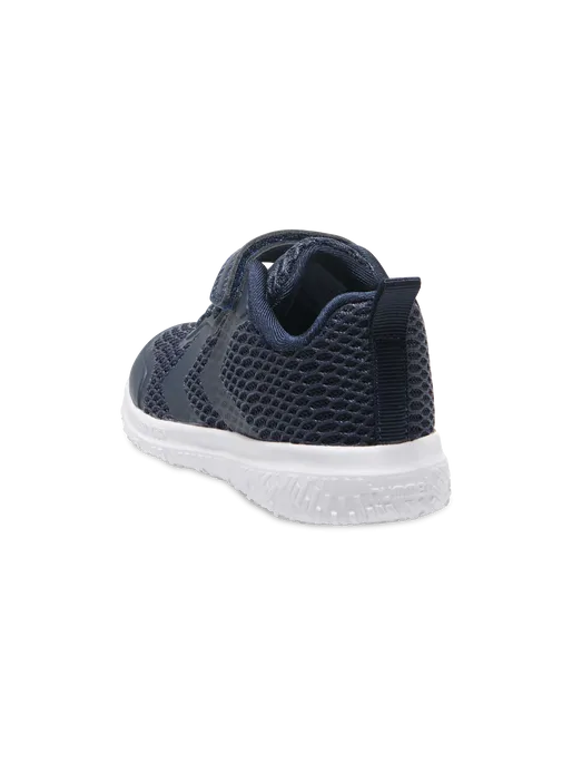 Hummel Actus Ml Infant Breathable Trainers with Mesh and Velcro Closure