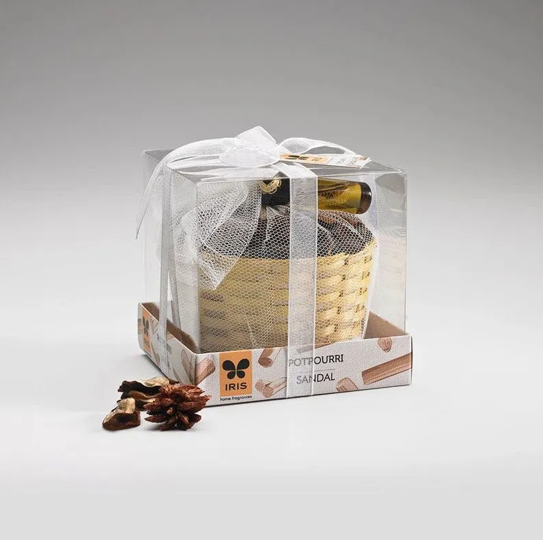 IRIS Potpourri with Cane Basket (50gm)