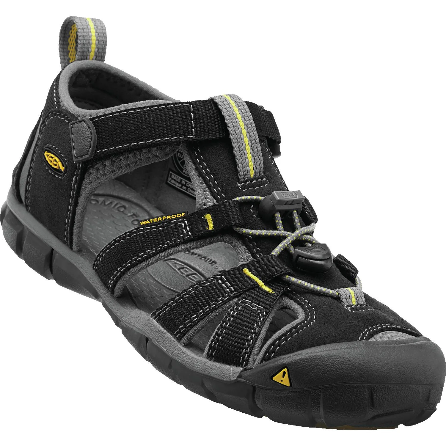 Keen Seacamp II CNX Sandal - Black/Yellow