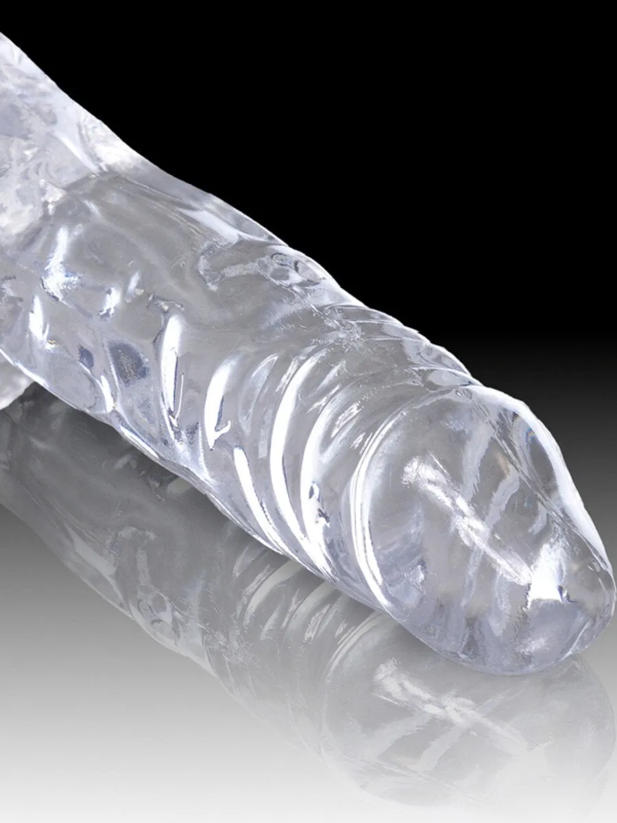 King Cock Clear 6 Cock with Balls