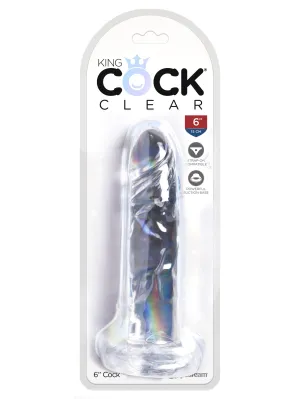 King Cock Clear 6&quot; Cock
