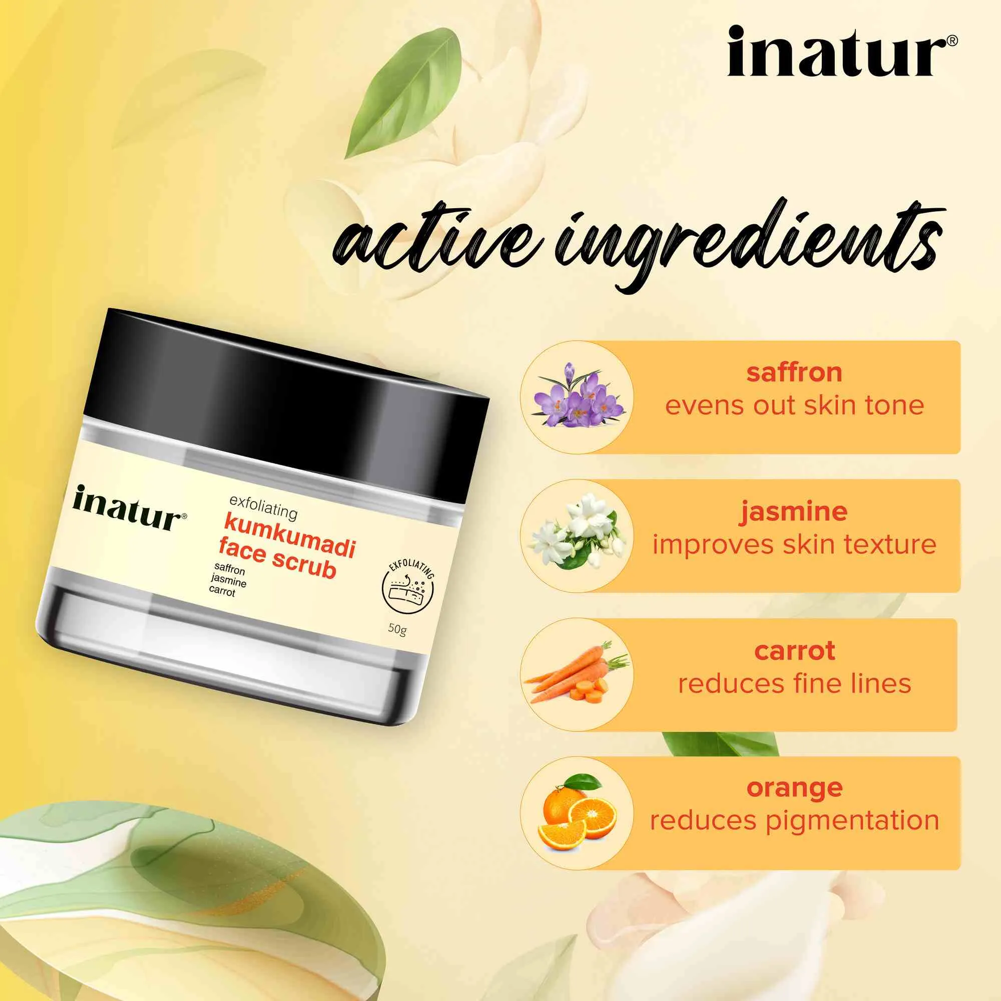 Kumkumadi Face Scrub - 50g