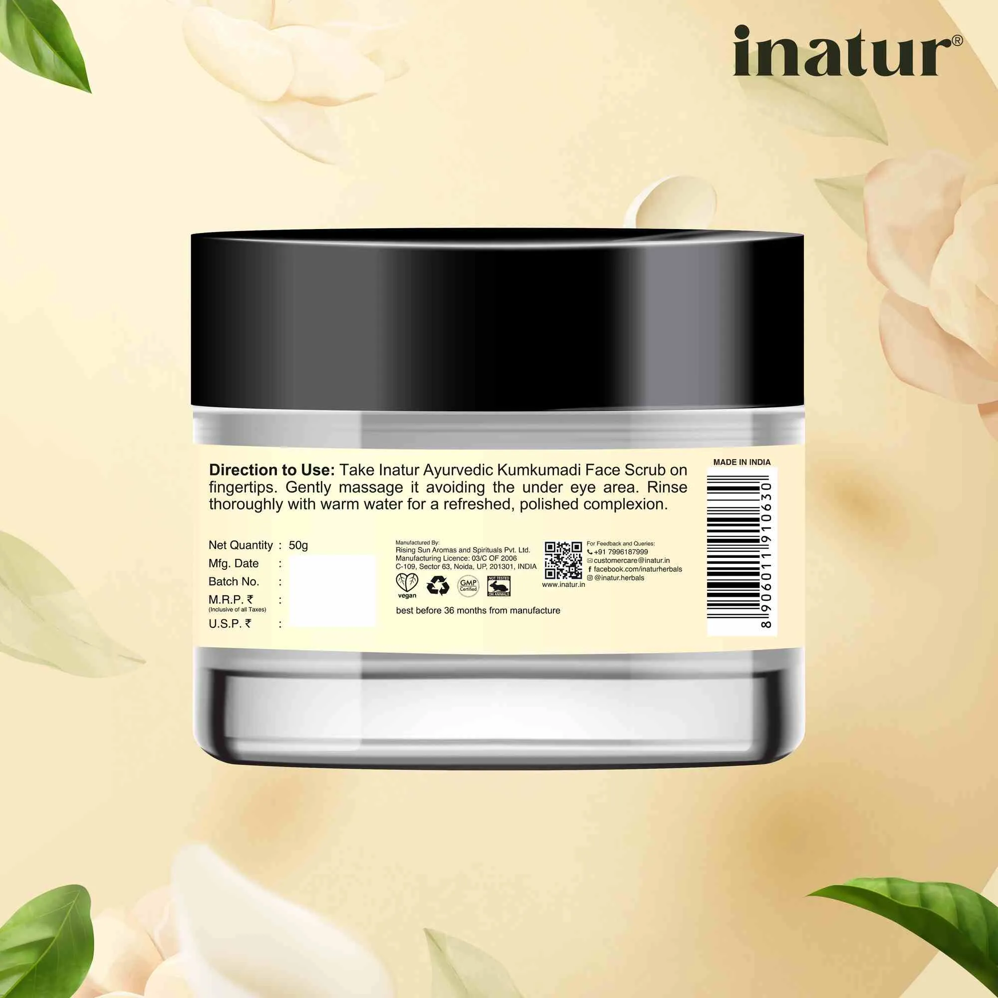 Kumkumadi Face Scrub - 50g