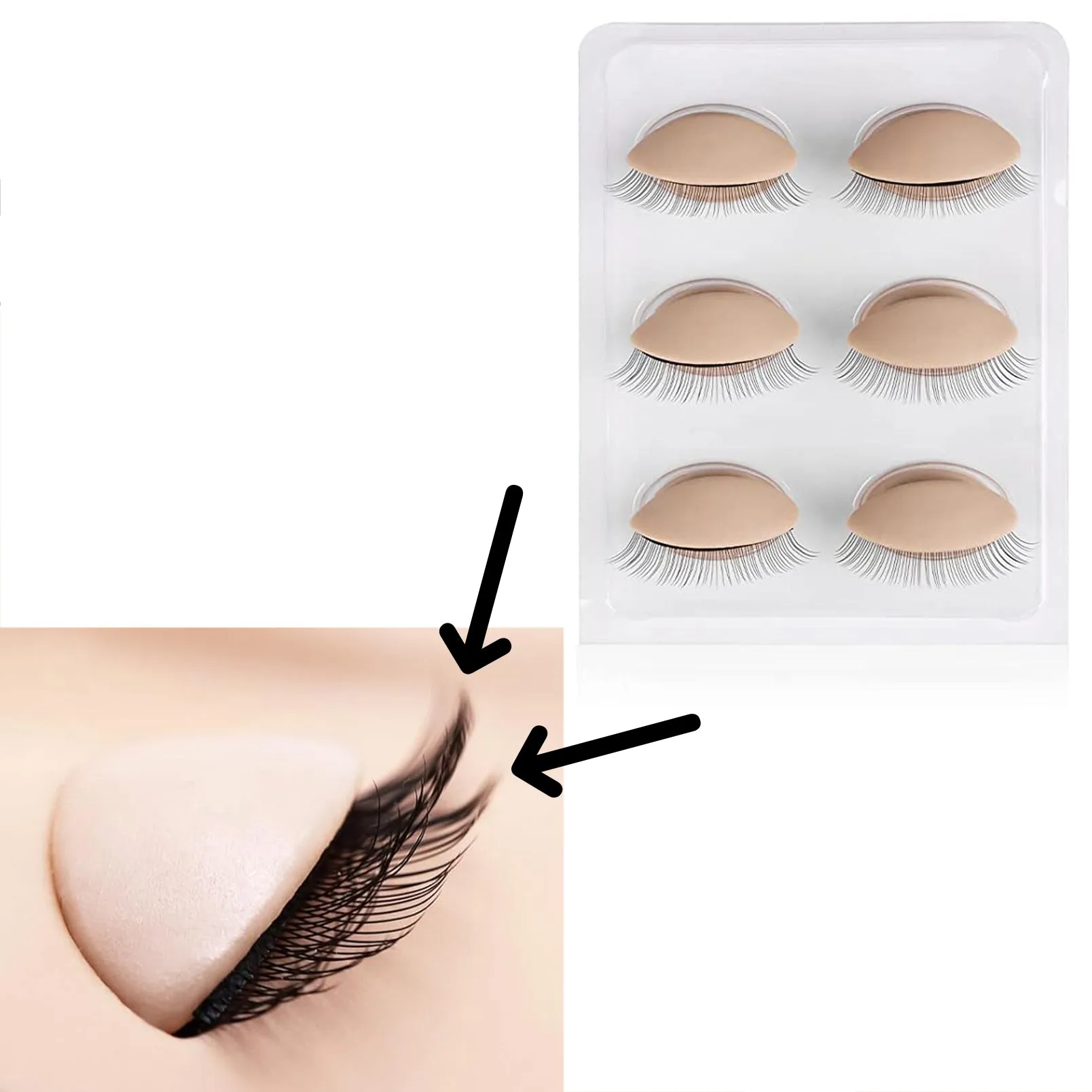 Lash Practice Mannequin Head - Premium