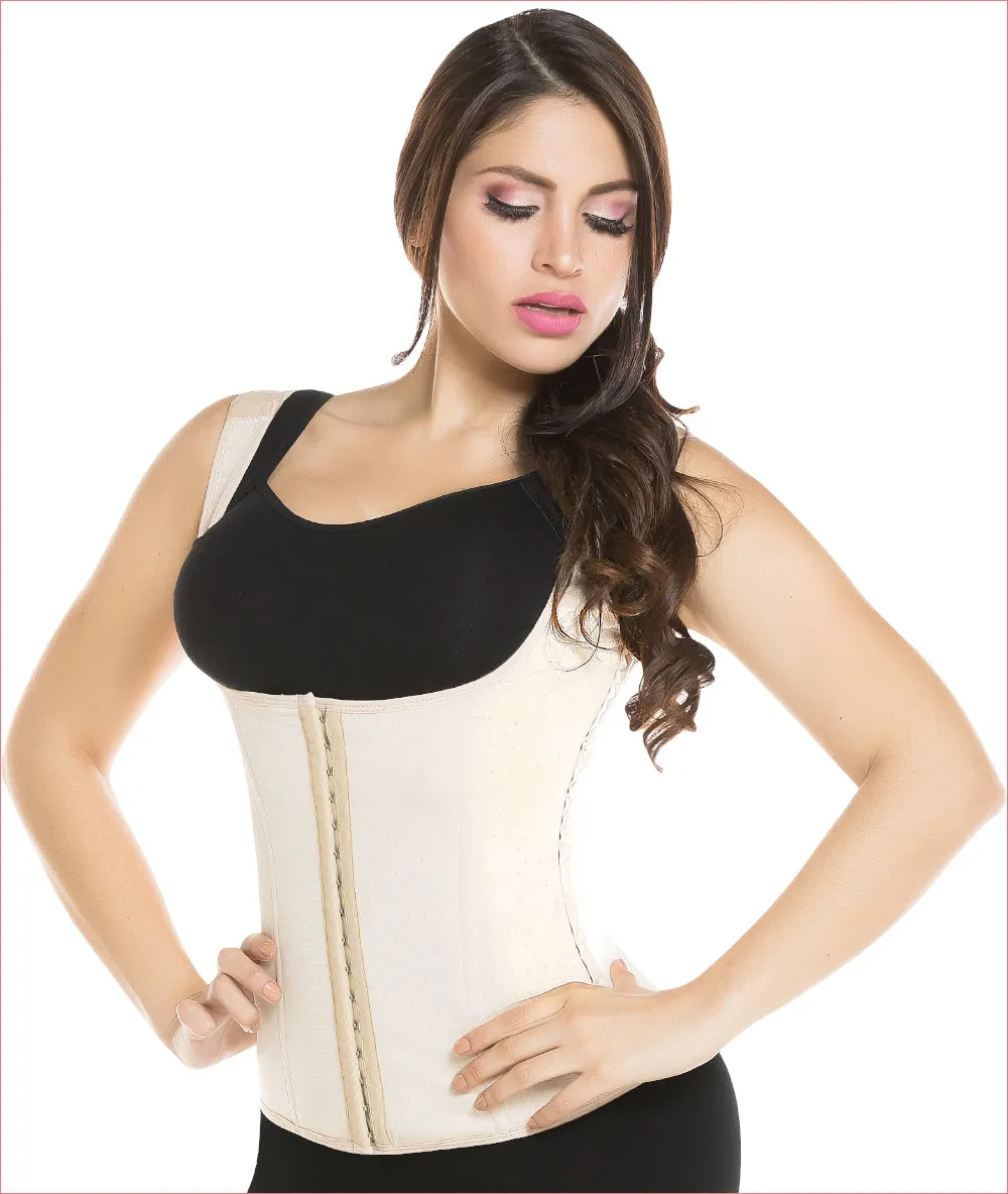 Latex waist trainer cincher vest - C4051