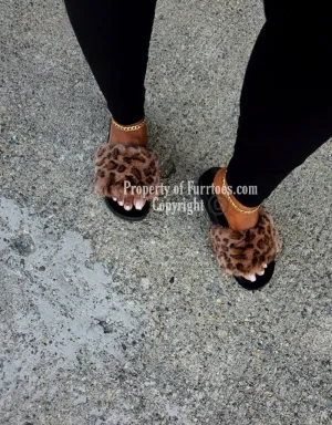 Leopard Print Sandal