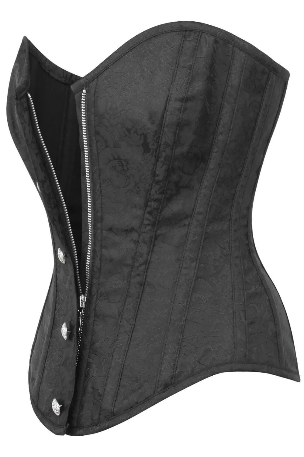 Livia Overbust Black Corset