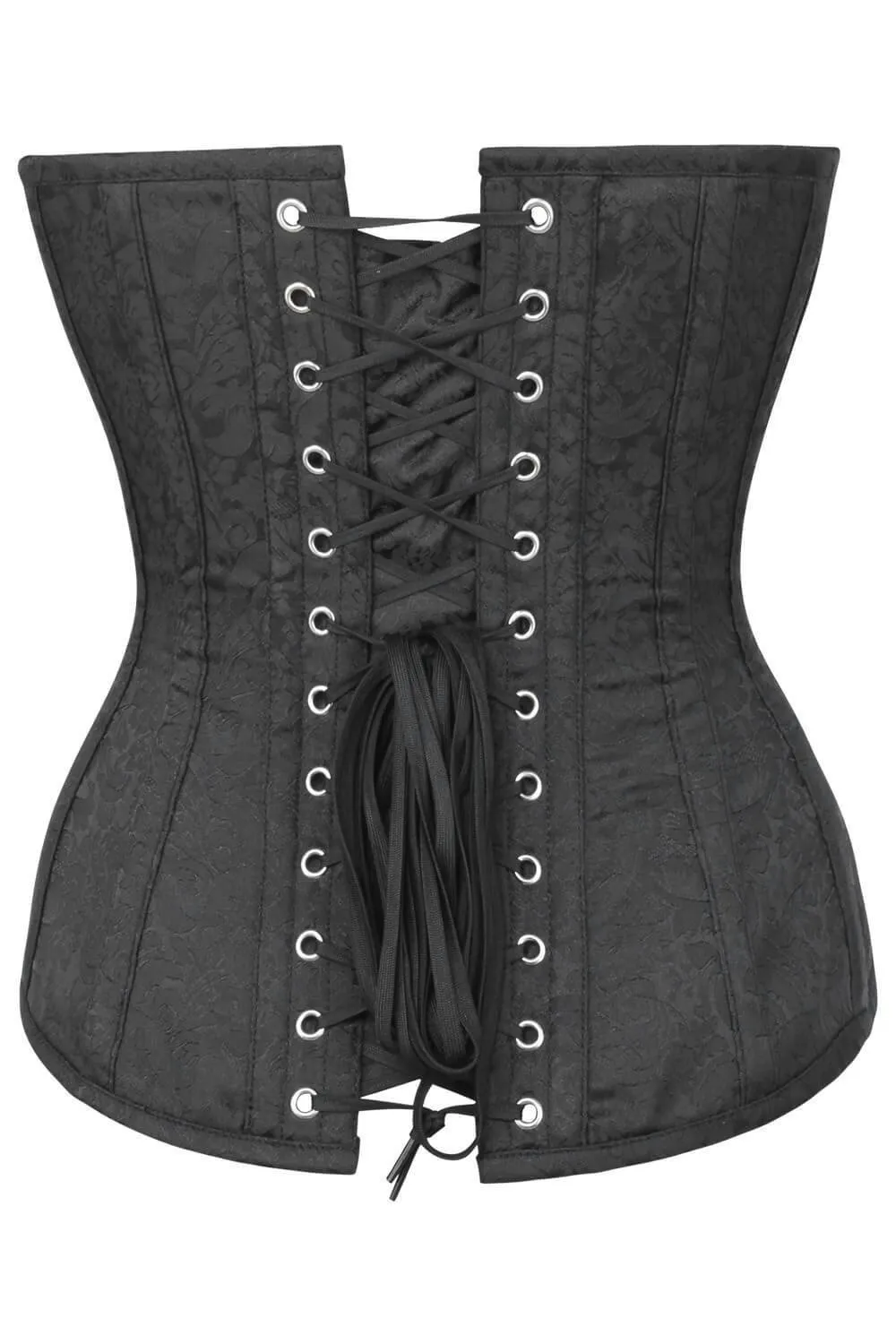 Livia Overbust Black Corset