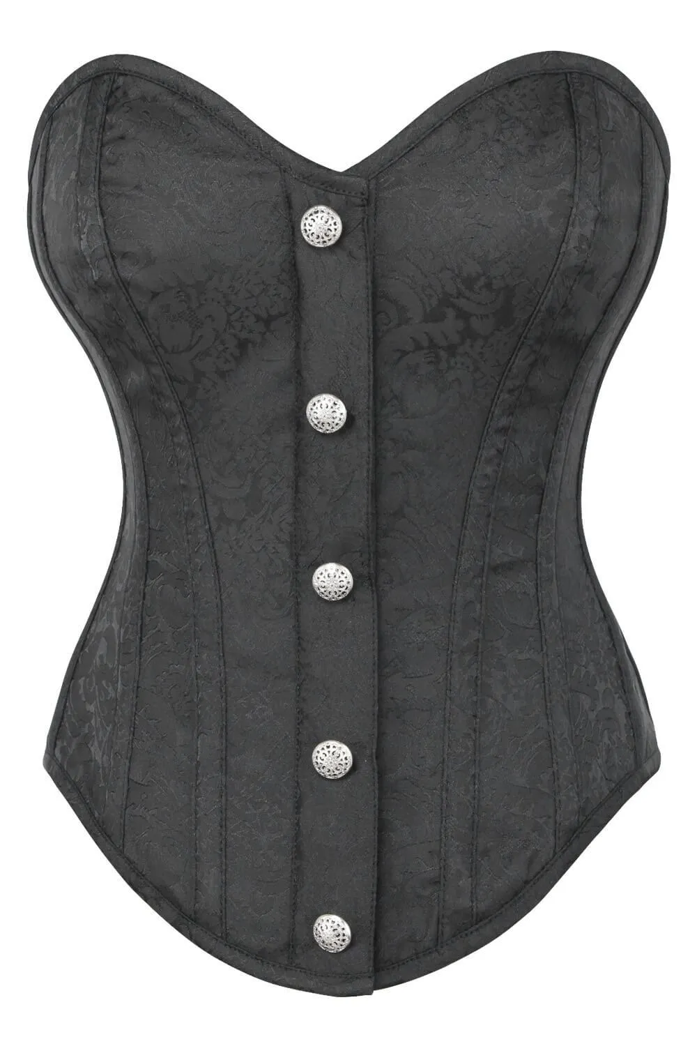 Livia Overbust Black Corset
