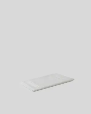 Marcel Linen Flat Sheet - Milk