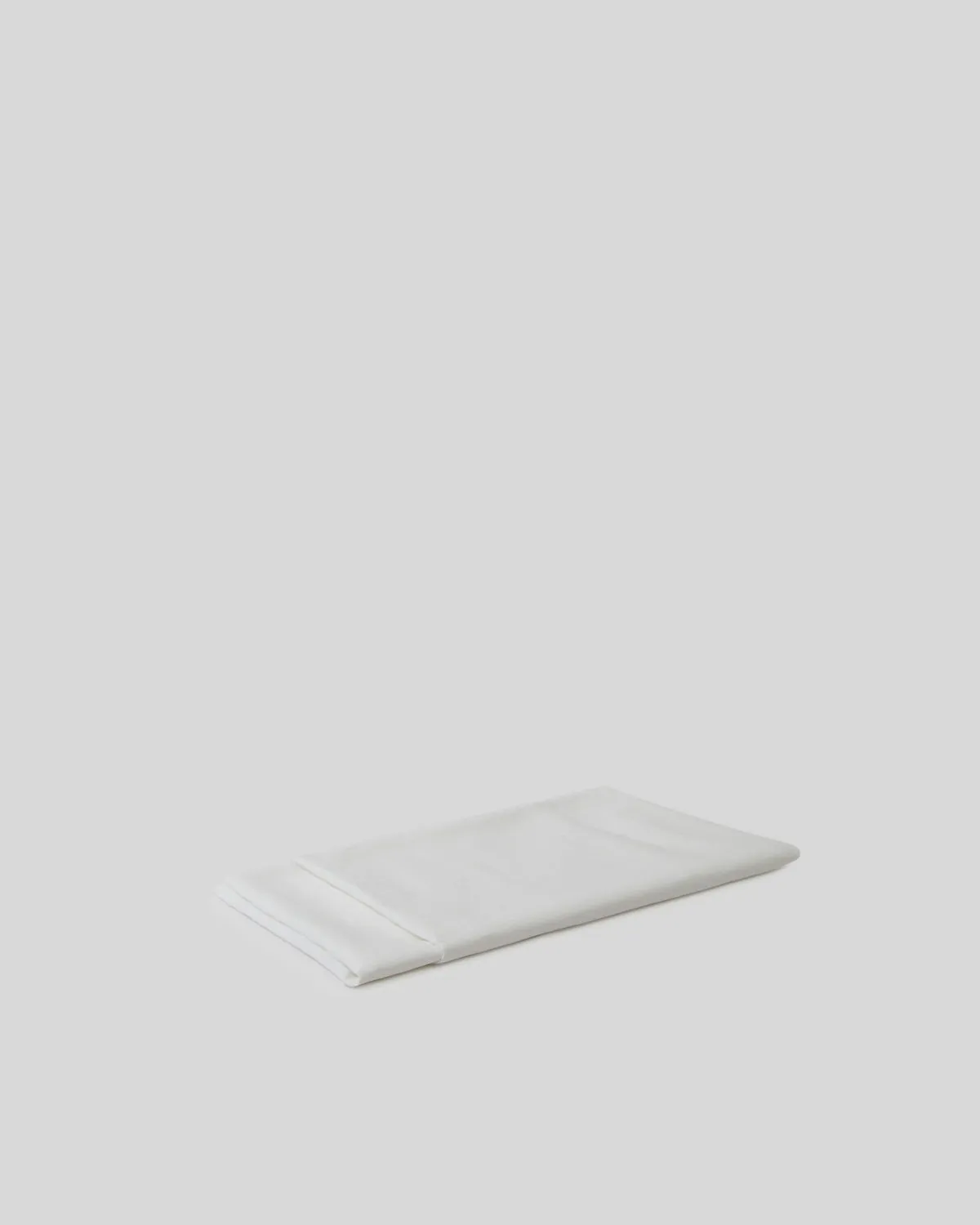 Marcel Linen Flat Sheet - Milk