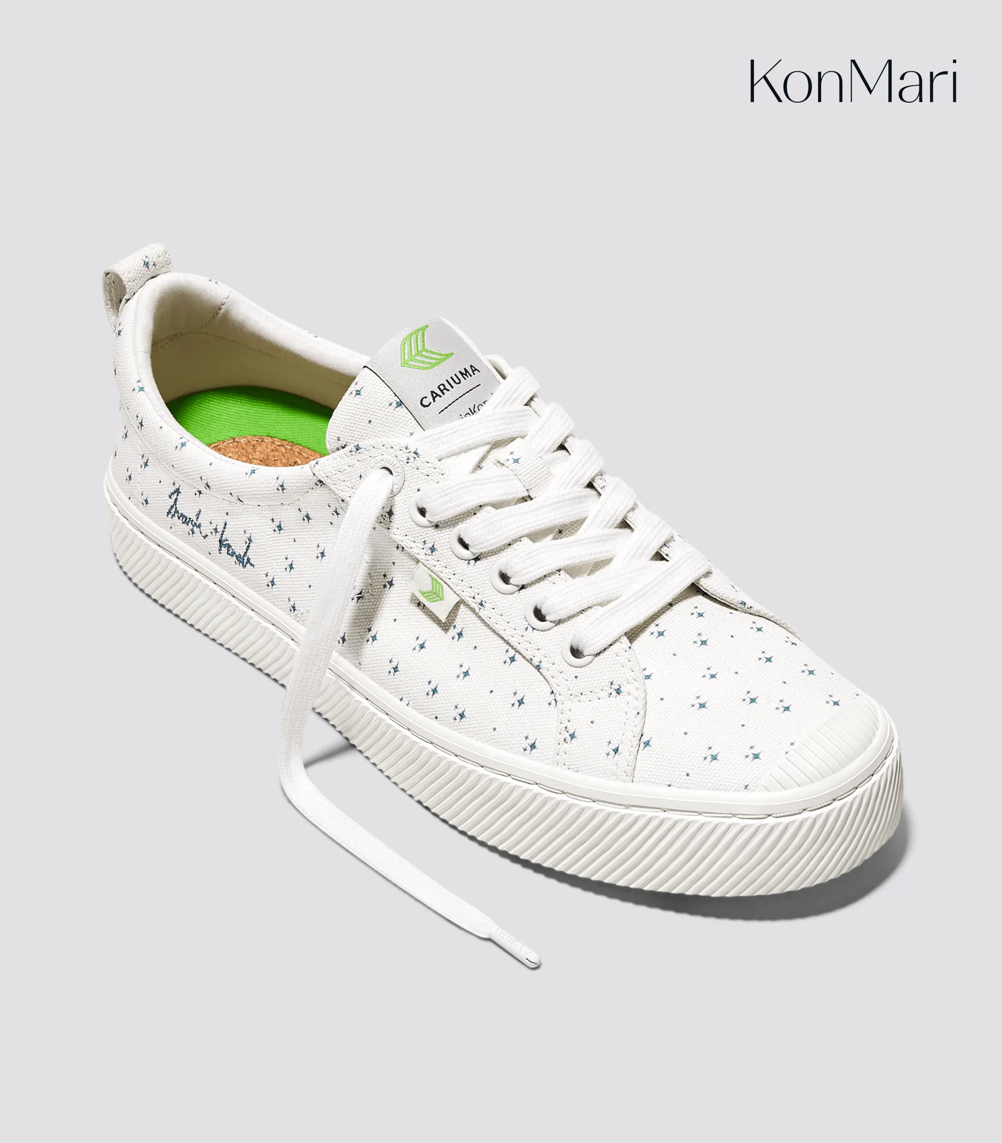Marie Kondo OCA Low Off White Canvas Sneaker Men