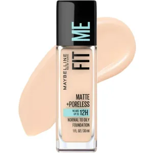 Maybelline Fit Me Matte   Poreless Liquid Foundation 112 Natural Ivory
