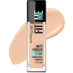 Maybelline Fit Me Matte   Poreless Liquid Foundation 125 Nude Beige