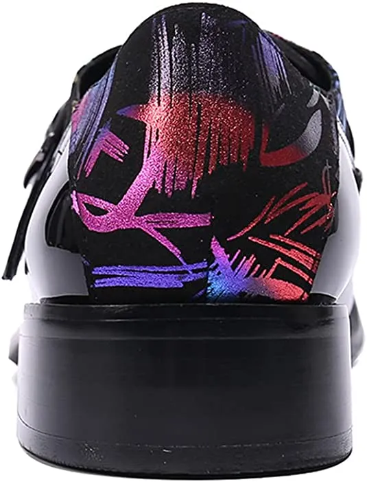 Men's Composite Western Loafers Self Tie