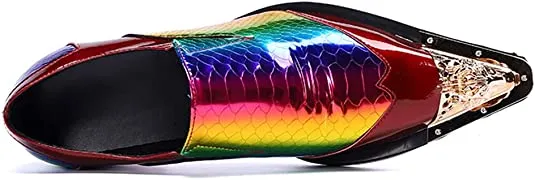 Men's Rainbow Composite Western Loafers