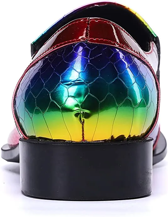 Men's Rainbow Composite Western Loafers