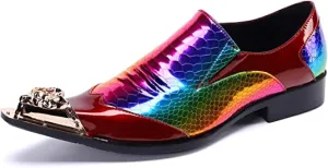 Men's Rainbow Composite Western Loafers
