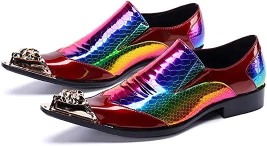 Men's Rainbow Composite Western Loafers