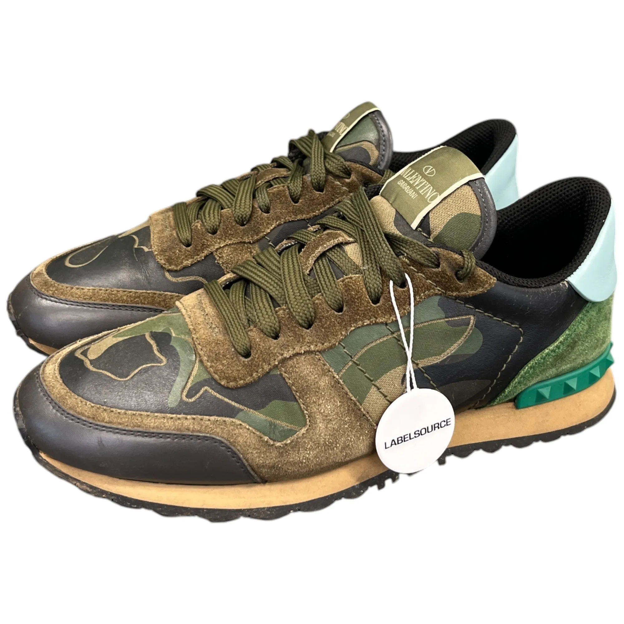 Men's Rockrunner Low Trainers Khaki Size EU 40 / UK 6