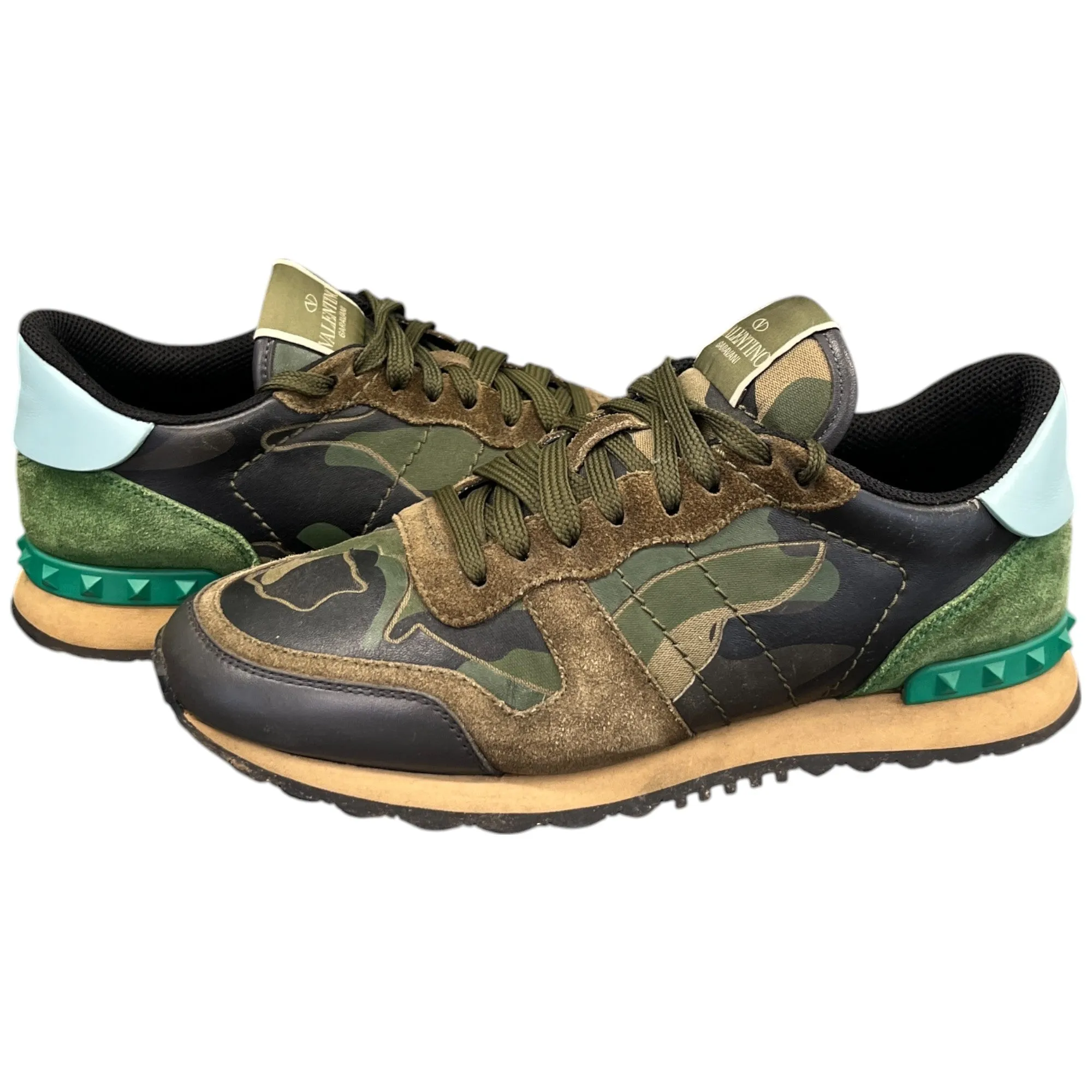 Men's Rockrunner Low Trainers Khaki Size EU 40 / UK 6