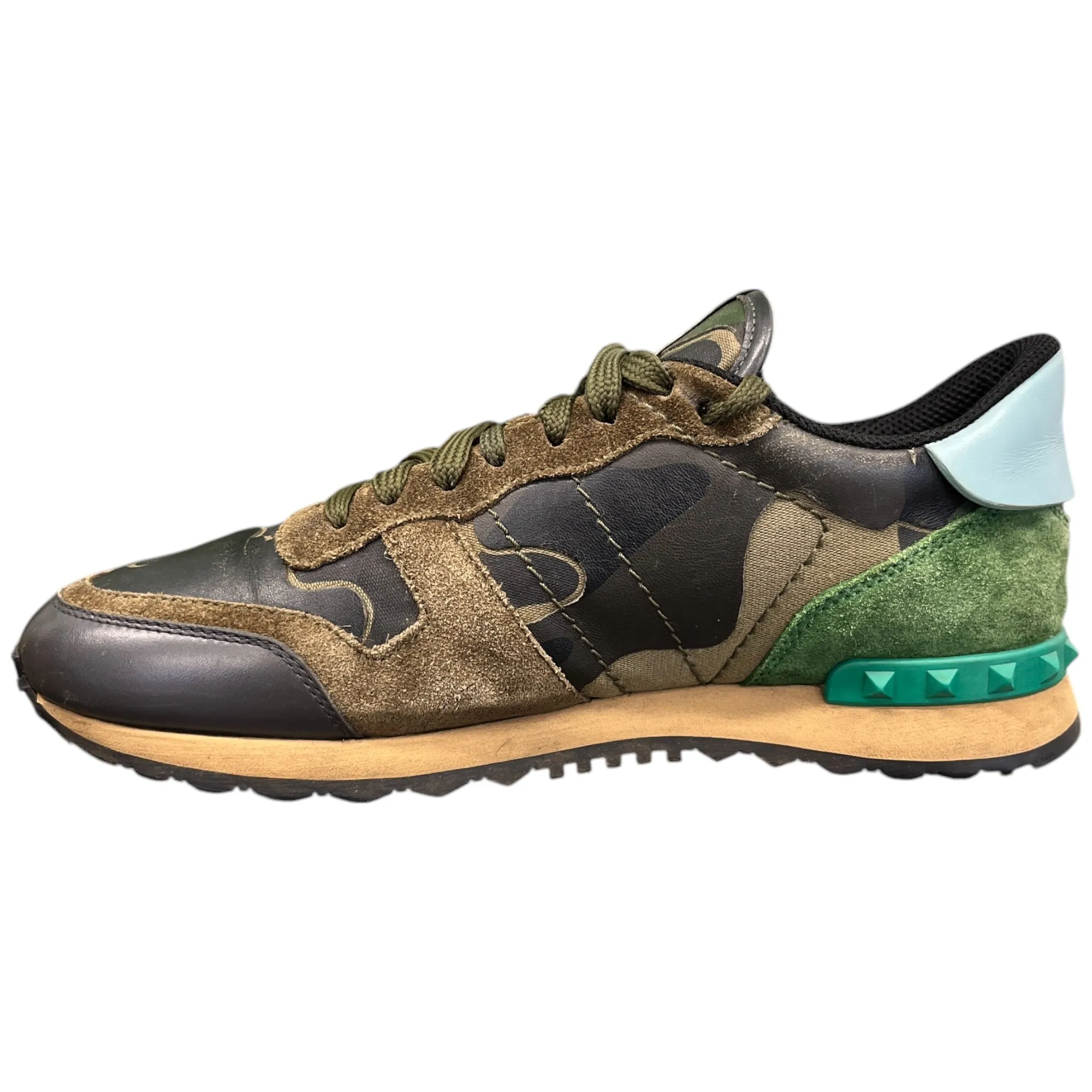 Men's Rockrunner Low Trainers Khaki Size EU 40 / UK 6