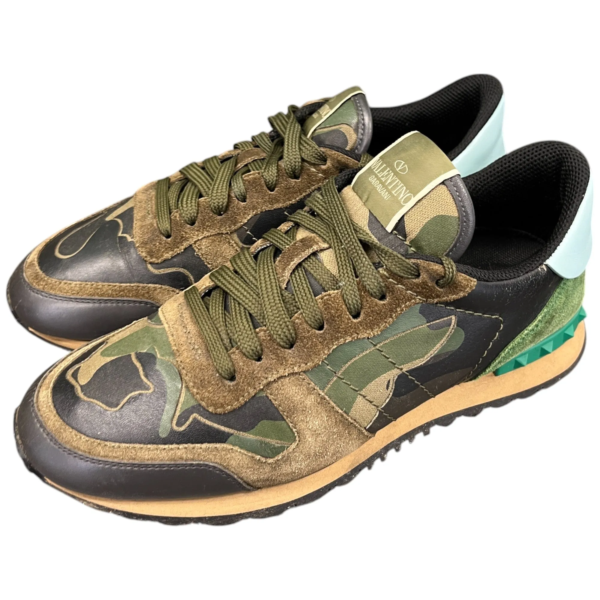 Men's Rockrunner Low Trainers Khaki Size EU 40 / UK 6