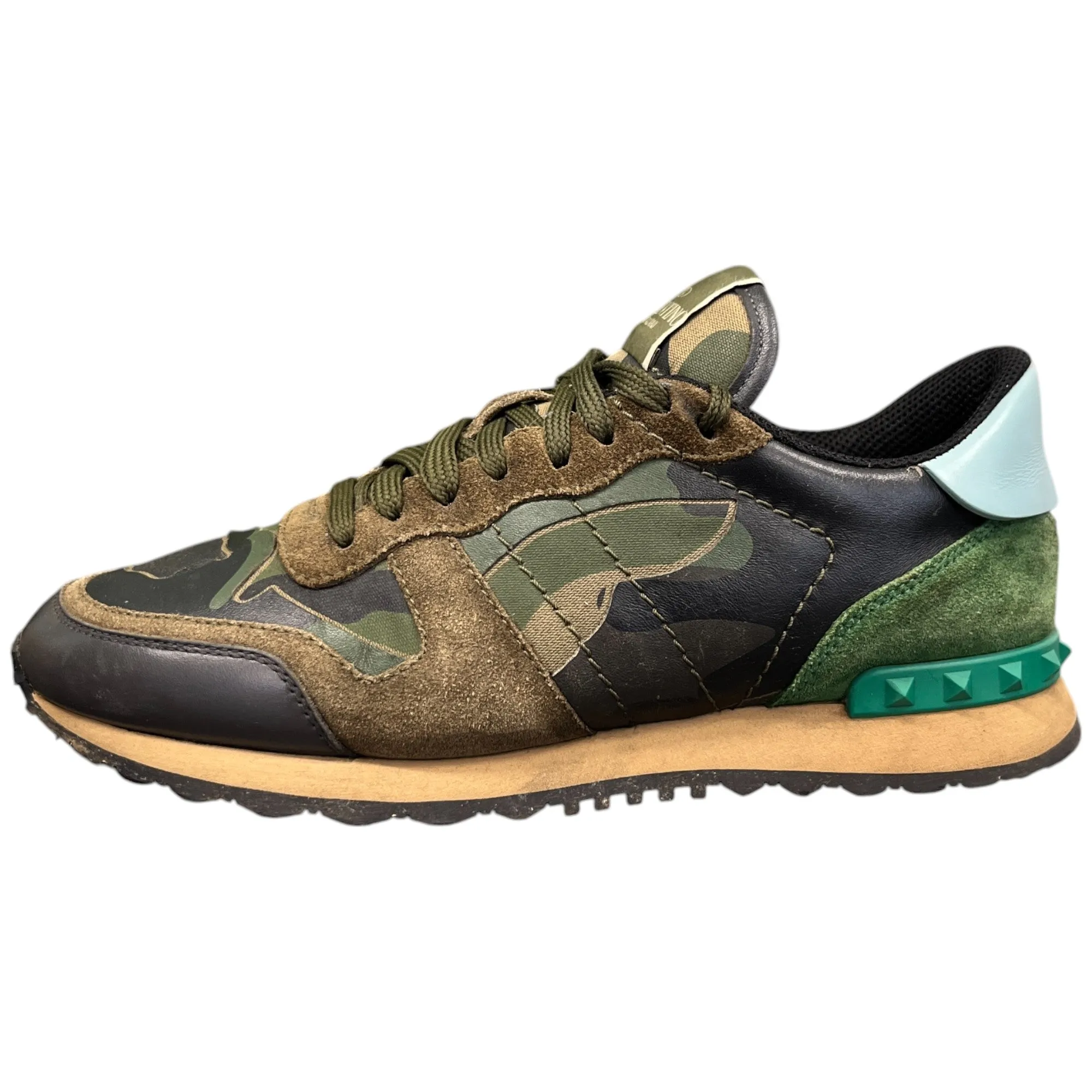 Men's Rockrunner Low Trainers Khaki Size EU 40 / UK 6