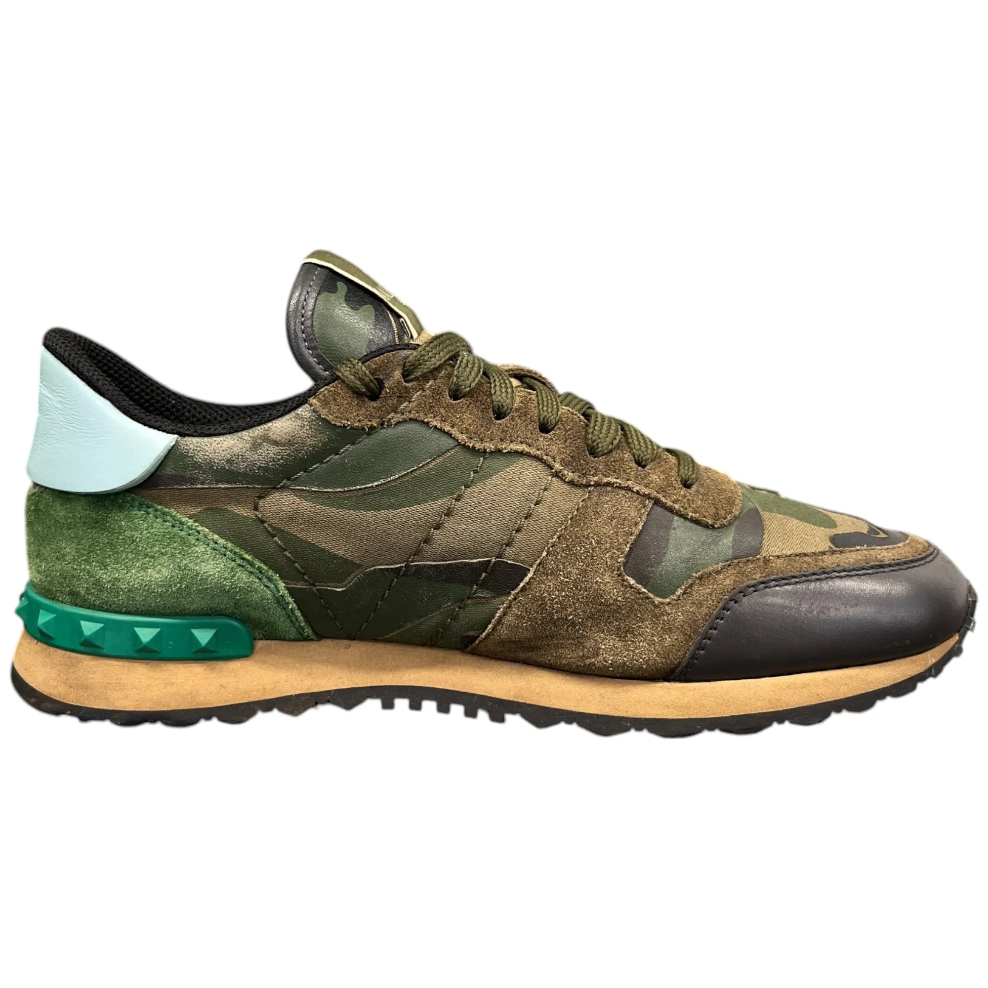Men's Rockrunner Low Trainers Khaki Size EU 40 / UK 6