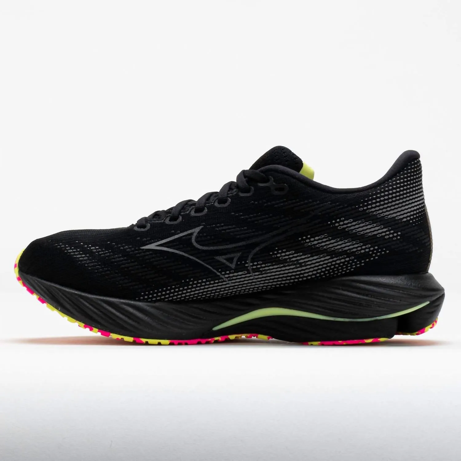Men's Wave Rider 28 Sneakers In Black/pink Tetra