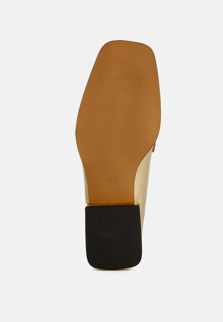 Metallic Penny Loafers By RUW